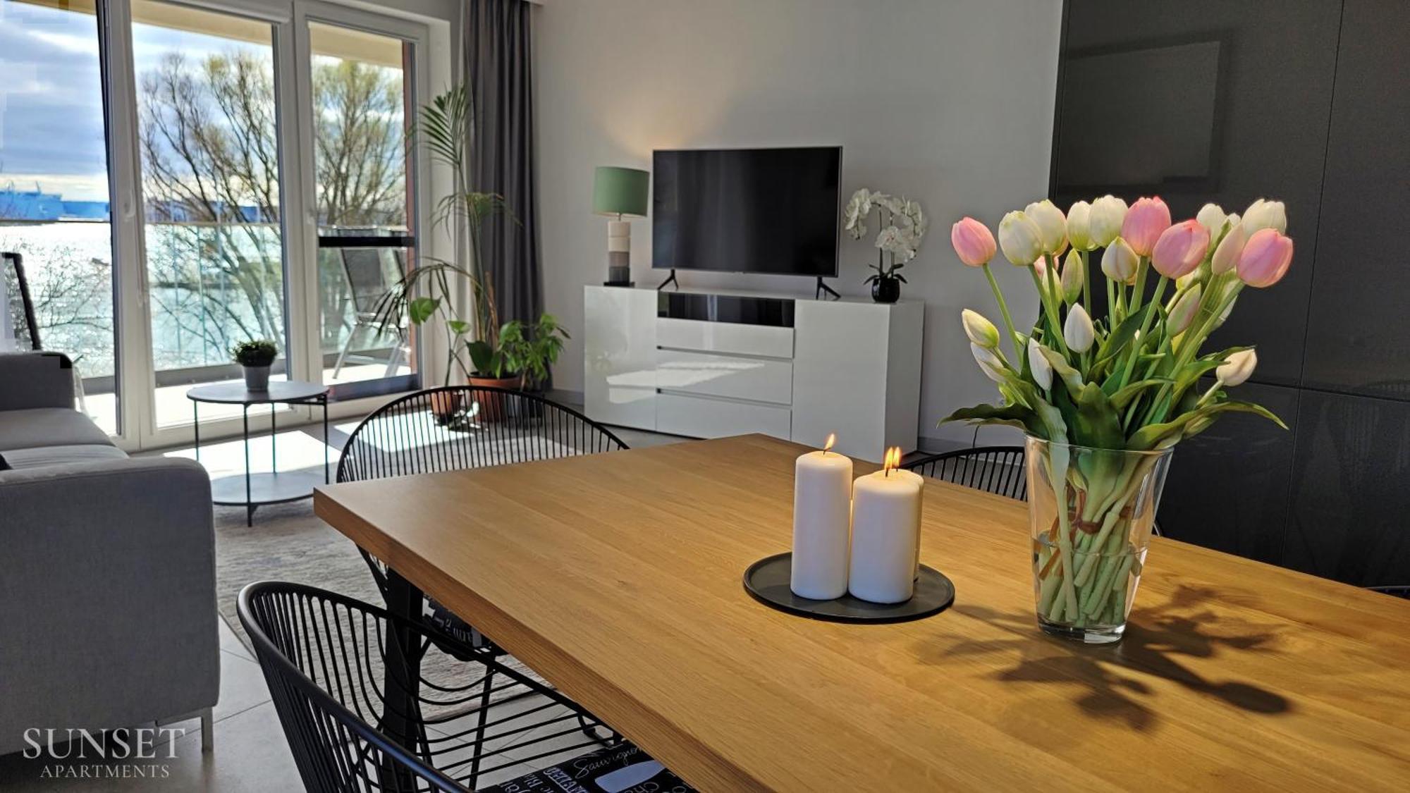 Sunset Apartments - Flotylla. Widok Na Port + Parking. 슈비노우이스쳬 외부 사진